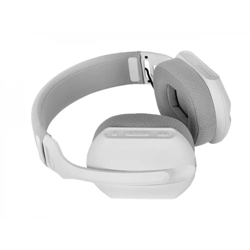 Mars Gaming MHW-PROW Headset Kabelgebunden & Kabellos Kopfband USB Typ-C Bluetooth Weiß