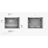 Computer-Gehäuse Mars Gaming MCXPS mATX Ultra-Kompakt Schwarz