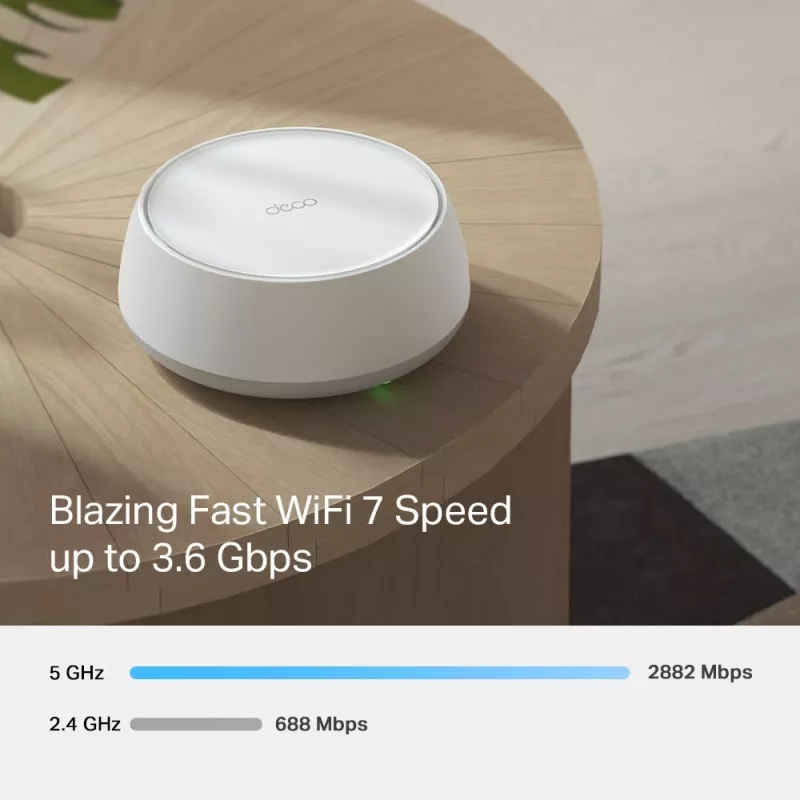 TP-Link BE3600 Whole Home Mesh Wi-Fi 7 System, 2.5G Multi Gigabit