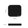 Fellowes Premium Mauspad - Schwarz