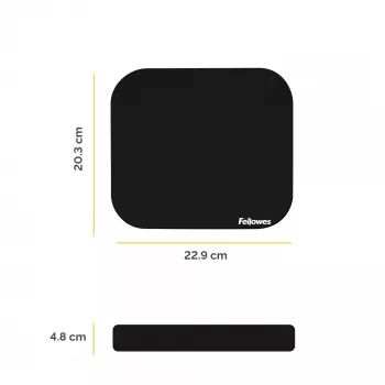 Fellowes Premium Mauspad - Schwarz