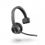Headset HP POLY Voyager 4310 UC — Kabelloses Bluetooth, Kopfbügel, supraaural, 50 m Reichweite, 122 g, Schwarz