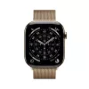 Apple Watch GPS + Cellular 46mm Gold Titan-Gehäuse Gold Milanese Loop M/L