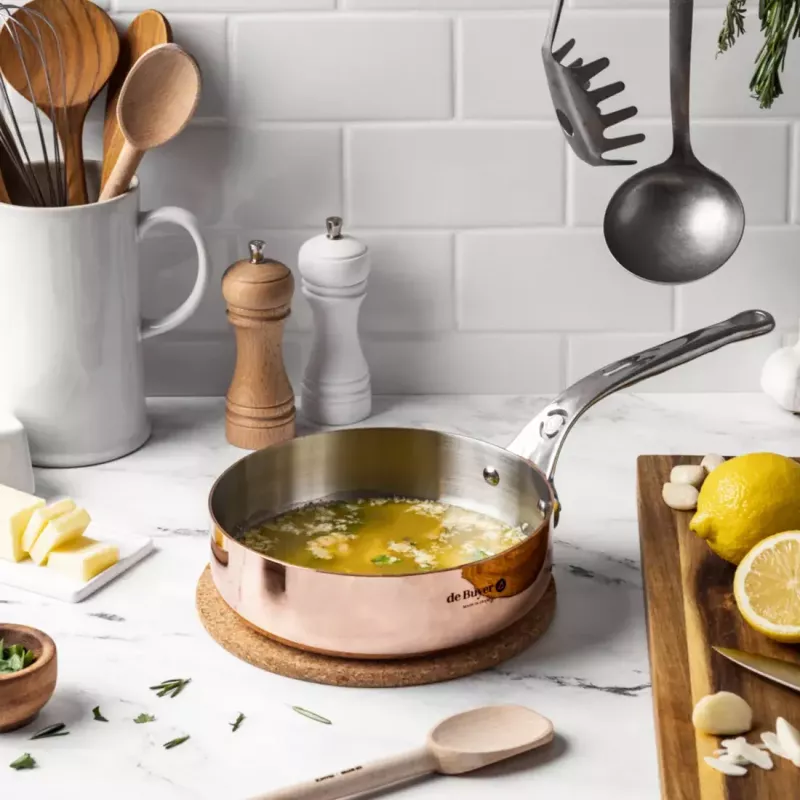 Sauteuse de Buyer 6230.20 Rund Kupfer 20,3 cm