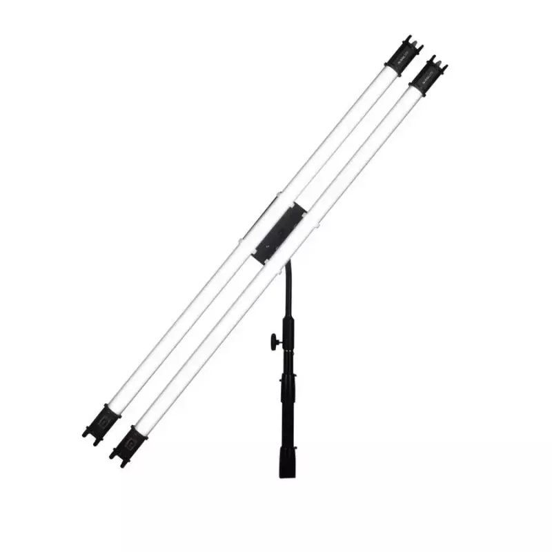 Montageset Nanlite Pavotube Double Bank 2 T12 LED Mast Schwarz