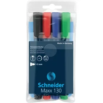 Schneider Maxx 130 Permanentmarker, 1-3 mm, verschiedene Farben