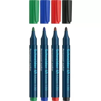 Schneider Maxx 130 Permanentmarker, 1-3 mm, verschiedene Farben