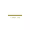 Staedtler 8323-S BK2 Metallic-Marker, Rundspitze 1-2 mm, Gold/Silber, 2er-Pack
