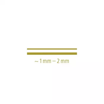 Staedtler 8323-S BK2 Metallic-Marker, Rundspitze 1-2 mm, Gold/Silber, 2er-Pack