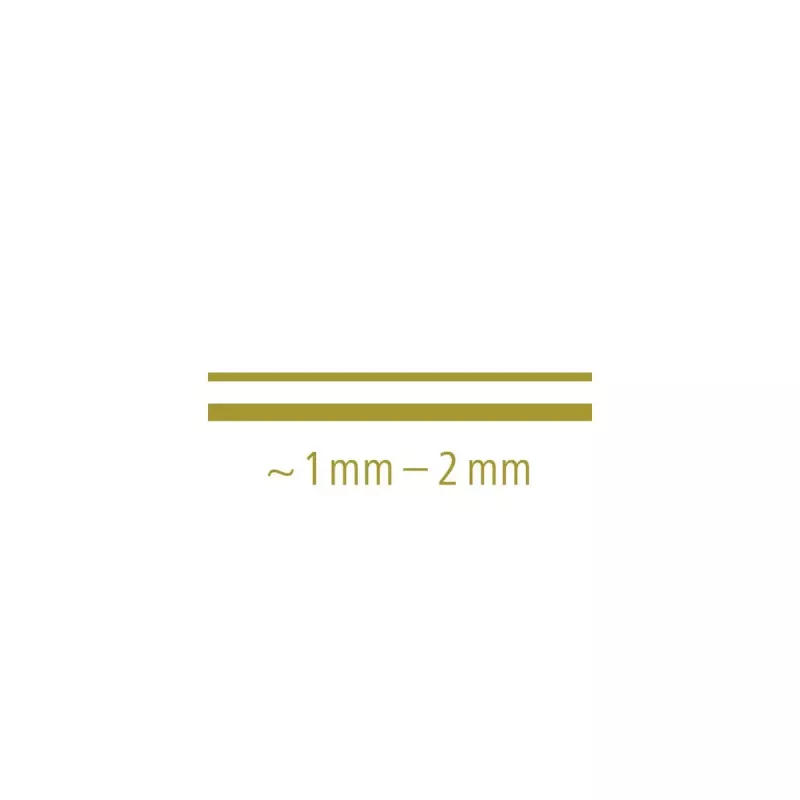 Staedtler 8323-S BK2 Metallic-Marker, Rundspitze 1-2 mm, Gold/Silber, 2er-Pack