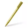 Staedtler 8323-S BK2 Metallic-Marker, Rundspitze 1-2 mm, Gold/Silber, 2er-Pack
