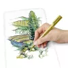 Staedtler 8323-S BK2 Metallic-Marker, Rundspitze 1-2 mm, Gold/Silber, 2er-Pack