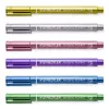 Staedtler 8323-S BK2 Metallic-Marker, Rundspitze 1-2 mm, Gold/Silber, 2er-Pack