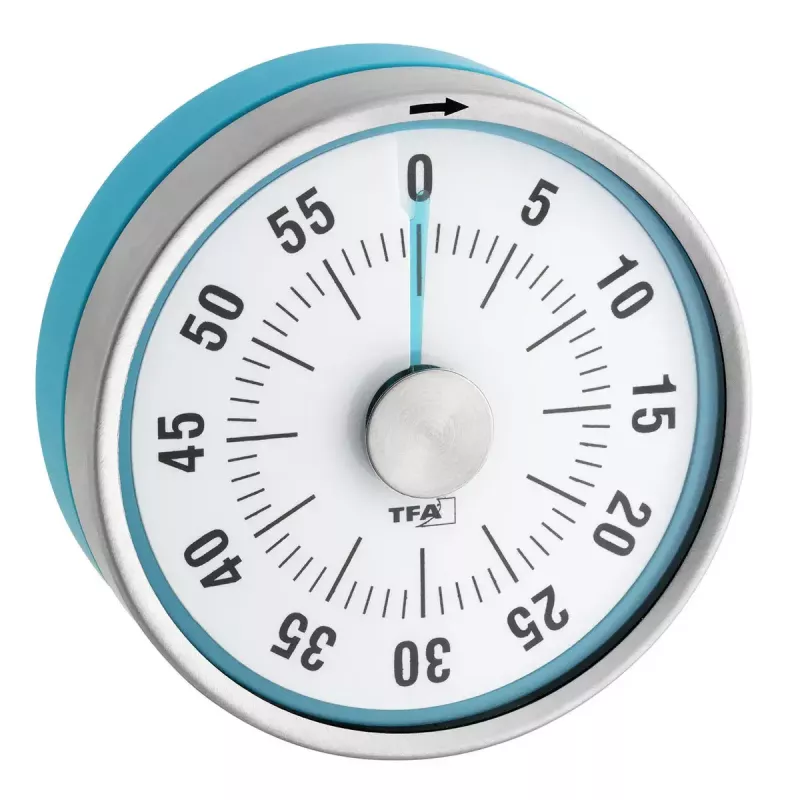 Mechanische Küchenuhr TFA-Dostmann 38.1028.20 Türkis 60 min