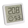 Elektronisches Umgebungsthermometer TFA-Dostmann 30.5053.02 Innen-/Außenbereich Digital Silber Weiß