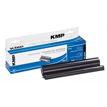 KMP F-P5 schwarzes Farbband 212 mm x 44 m für Philips PFA 351/352, 71000,0022