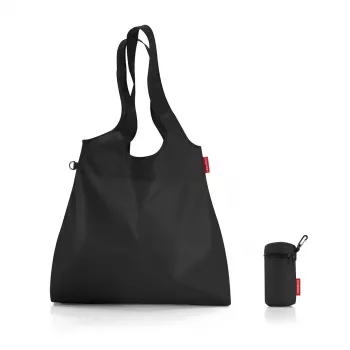 Tragetasche Reisenthel mini maxi shopper L Schwarz Polyester 22L