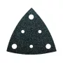 FEIN 63717108019 Deltaschleifpapier mit Klett, gelocht, Körnung 40, 80 mm, 50 Stk.