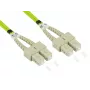 Glasfaserkabel Alcasa LW-830SC5 30 m SC Grün