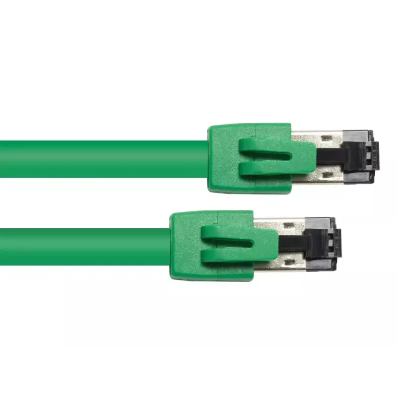 Netzwerkkabel Alcasa 8080-050G Grün 5m Cat8.1 S/FTP