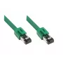Netzwerkkabel Alcasa 8080-050G Grün 5m Cat8.1 S/FTP