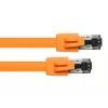 Netzwerkkabel Alcasa 8080-050O 5m Cat8.1 S/FTP Orange