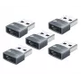 USB-Geschlechtswandler Alcasa USB-AD203-5 USB-A auf USB-C Grau