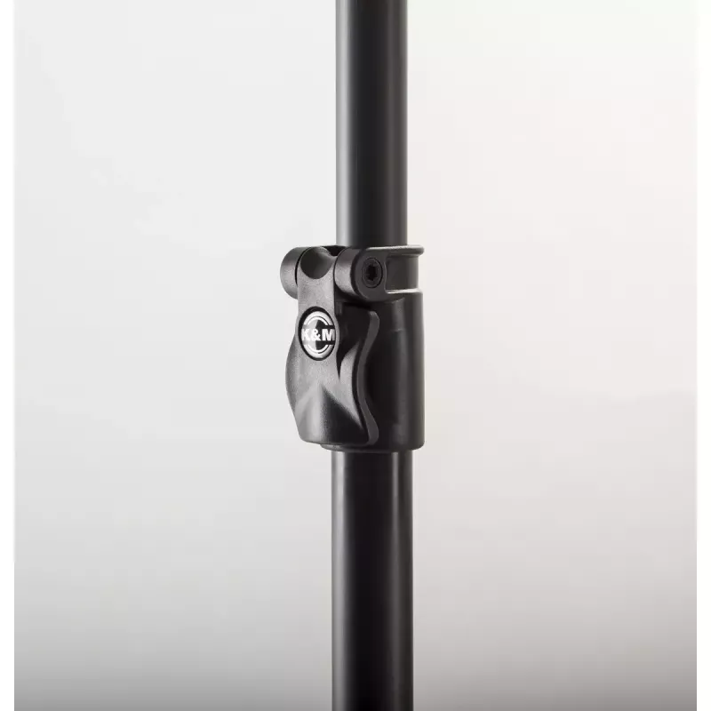 König & Meyer 23765 Mikrofonangel, 3-fach ausziehbar, Aluminium, 1,0–3,22 m, Schwarz