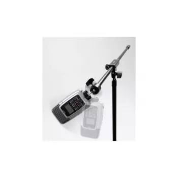 K&M 19695 Kugelgelenk-Stativadapter, Schwarz