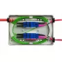 Telegärtner H02050A0109 Micro-Spleißbox, 4x SC-Duplex-Kupplung, weiß, 160x110x30 mm