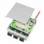 Telegärtner STX H82050K0005 DIN-Schienen-LWL-Verteilerbox, 12x LC MM, Lichtgrau RAL 7035