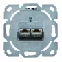 Socket-outlet RJ-45 Telegärtner J00020A0528 Metallic 2 Module Kategorie 6a