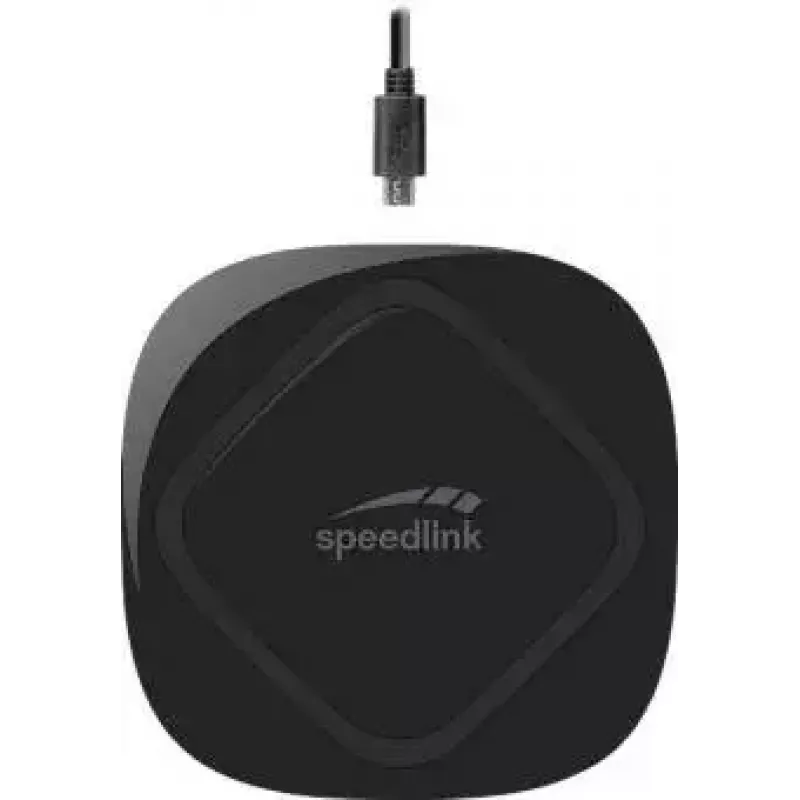 Ladegerät SPEEDLINK SL-690401-BK Smartphone Schwarz AC USB kabelloses Schnellladen