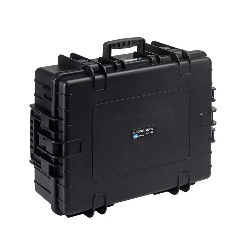 B&W Cases Type 6500 Aktenkoffer Classic Case Schwarz Polypropylen