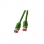 Netzwerkkabel EFB Elektronik RJ45 S/FTP Cat6a Grün 7,5 m