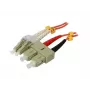 Glasfaserkabel Synergy 21 S216728 0,5 m 2x LC 2x SC Orange