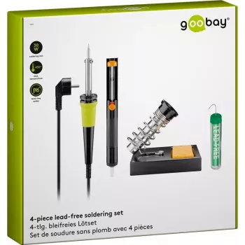 Fixpoint 4-teiliges bleifreies Löt-Set 30 W