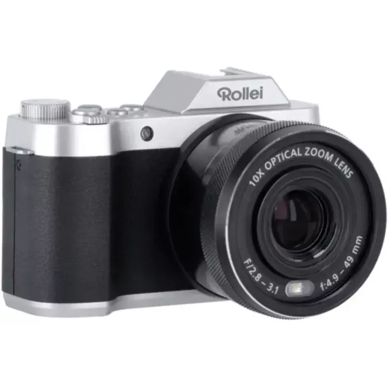 Kompakte Digitalkamera Rollei Powerflex 10x Retro — 10x optischer Zoom, 16 MP