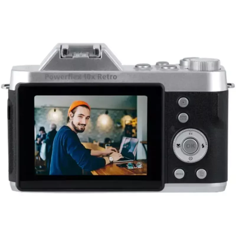 Kompakte Digitalkamera Rollei Powerflex 10x Retro — 10x optischer Zoom, 16 MP
