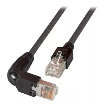 Netzwerkkabel EFB Elektronik K0993.0,5 RJ-45 Cat5e 0,5 m Schwarz