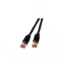Netzwerkkabel EFB Elektronik Cat.6a HiroseTM21 RJ-45 Cat6a 10 m Schwarz