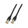 Netzwerkkabel EFB Elektronik K8072.2 RJ-45 Cat5e 2 m Schwarz