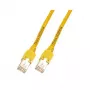 Netzwerkkabel EFB Elektronik K8075.7,5 RJ-45 Cat5e 7,5 m Gelb