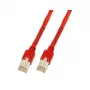 Networking Kabel EFB Elektronik K8076.1 RJ-45 Cat5e 1m Red