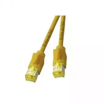 Netzwerkkabel EFB Elektronik RJ45 S/STP Cat6a 10 m Gelb
