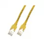 Netzwerkkabel EFB Elektronik K8702.7,5 RJ-45 Cat5e 7,5 m Gelb