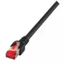Netzwerkkabel EFB Elektronik RJ45 S/FTP Cat6 25 m Schwarz