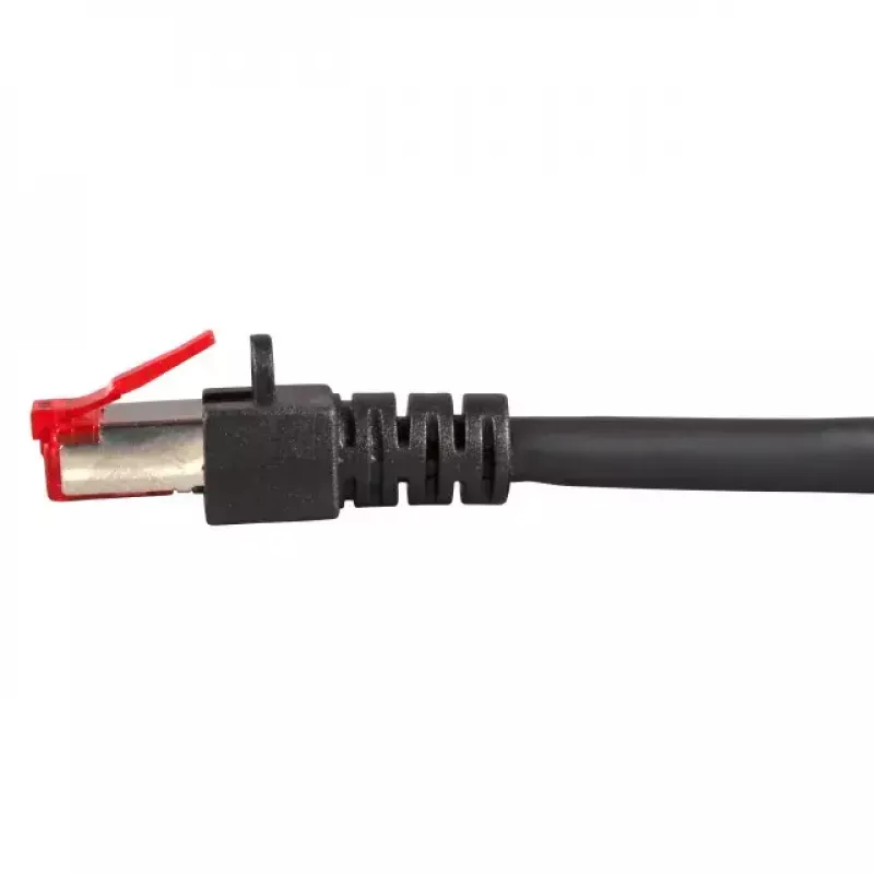 Netzwerkkabel EFB Elektronik RJ45 S/FTP Cat6 Schwarz 30 m