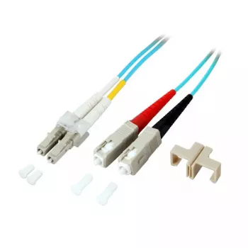 LWL-Kabel EFB Elektronik O0314.0,5 0.5m 2x LC Türkis