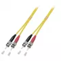 Glasfaserkabel EFB Elektronik O2003.3 3 m ST Gelb